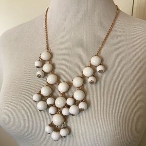 Fashion White Bubble Necklace